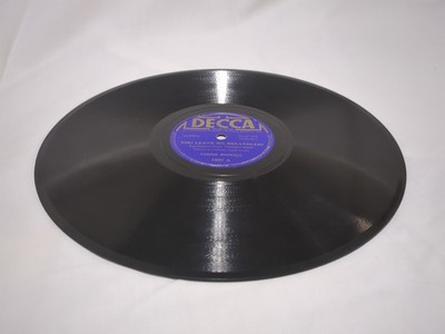 Jimmie Grier 78rpm You Leave Me Breathless / If It Rains Who Cares Decca 1897