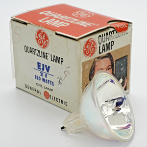 GE EJV 21V 150 Watts Quartzline Lamp
