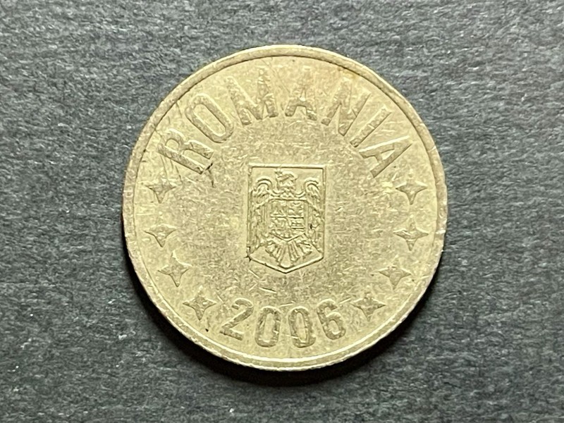 Romania 🇷🇴 50 bani • 2006 - KM#192 - 24mm -Combined Shipping!