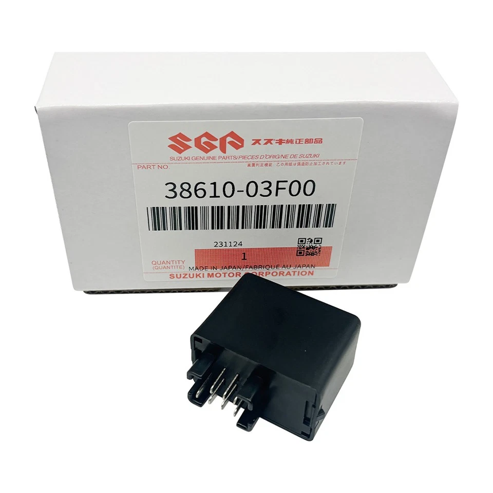 2006 Suzuki Gsxr750 Oem Turn Signal Blinker Relay Flasher Switch 38610-03f00 Foto 3 de 4