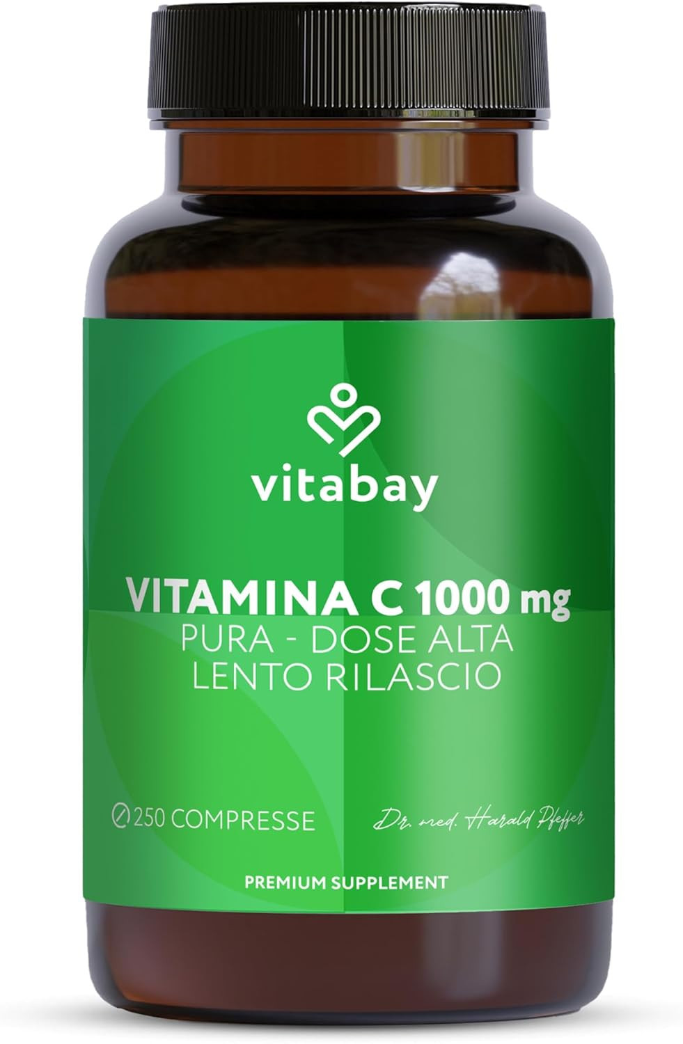 Vitamina C 1000 mg 250 Cpr Vegane - Scorta Famiglia Difese