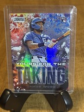 2025 Topps Stadium Club Rookie Insert James Wood Nationals #YK-1