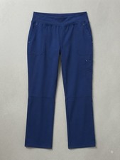 Healing Hands Purple Label Women's Blue Pull-On Scrub Pants with Pockets XL