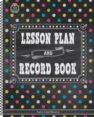 Chalkboard Brights Lesson Plan and Record Book (Taschenbuch) (US IMPORT)
