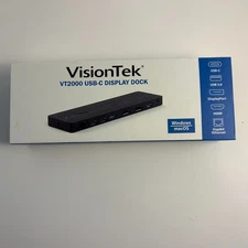 VisionTek VT2000 USB C Multi Display MST Docking Station