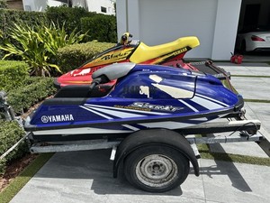 TWO YAMAHA JET SKI's,  2011 Superjet 700, and 1996  WaveBlaster, low hrs