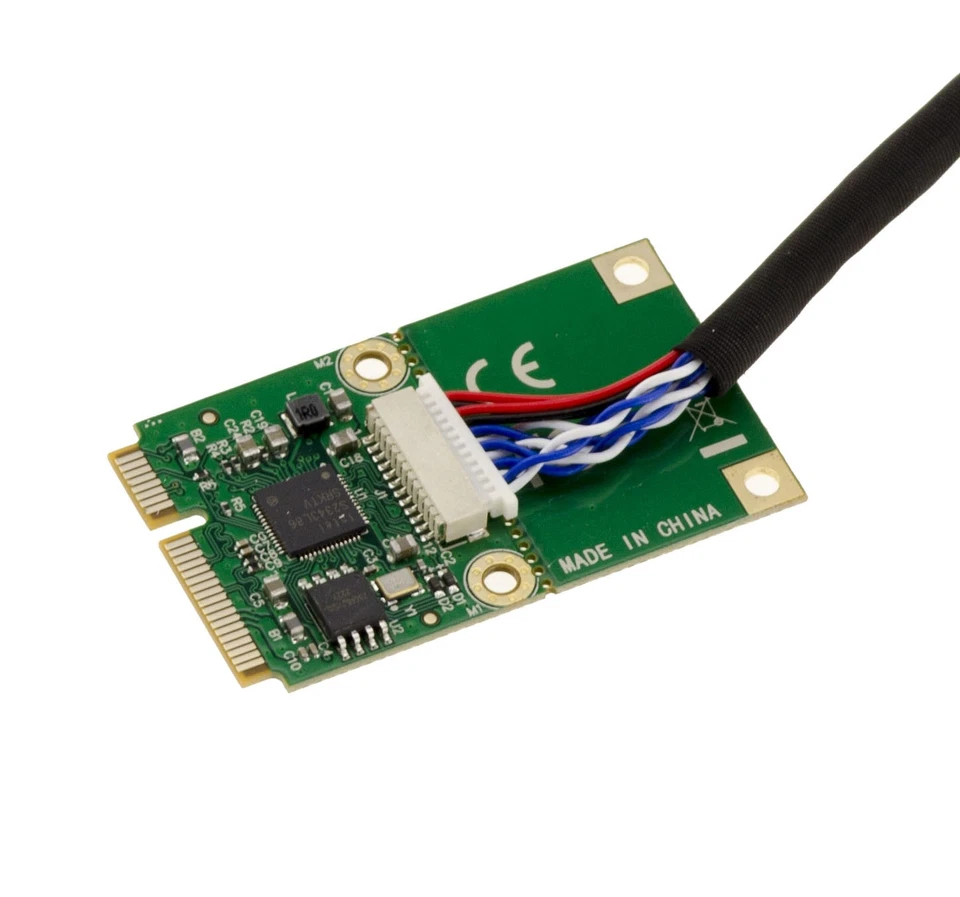 Scheda Mini PCI Express MiniPCIE RJ45 LAN 2.5 GIGABIT ETHERNET Intel I226 SRKTV - Immagine 2 di 4