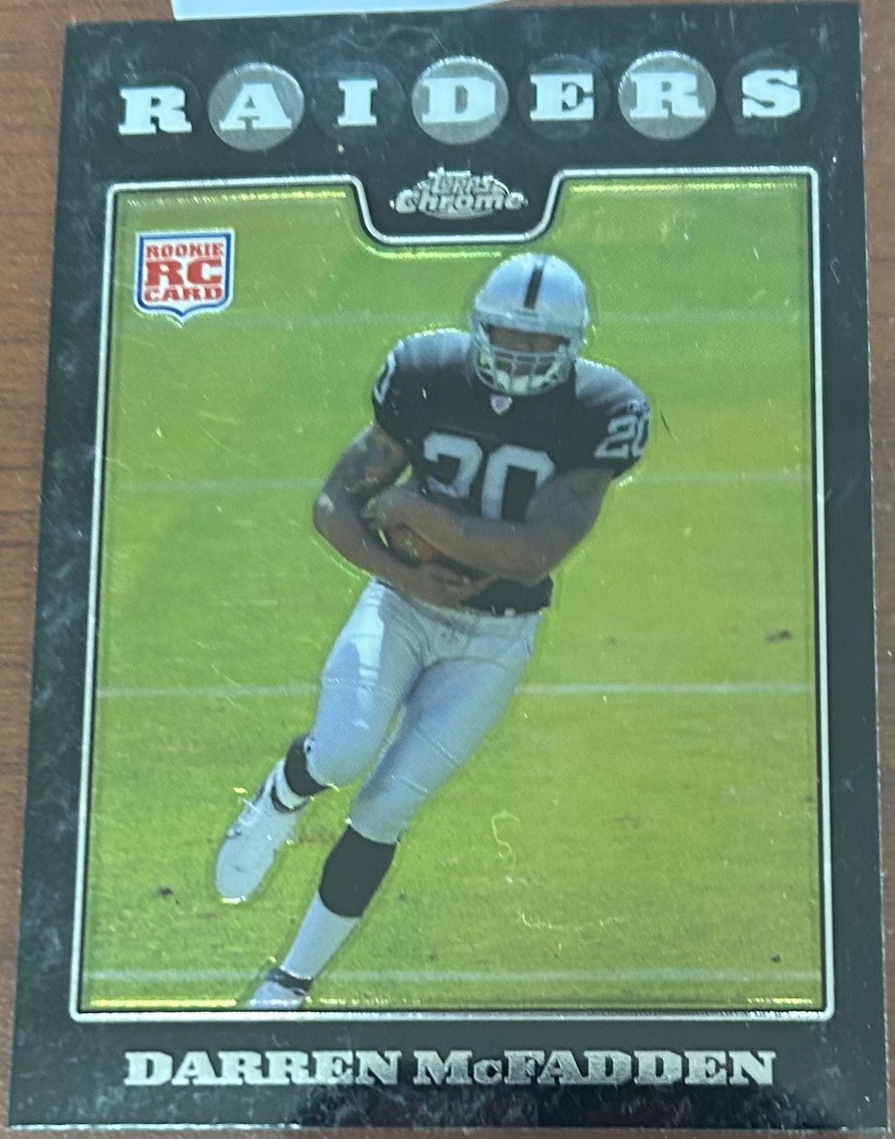 2008 Topps Chrome DARREN MCFADDEN #TC181 🔥 Raiders RB 🔥 Sweet Card