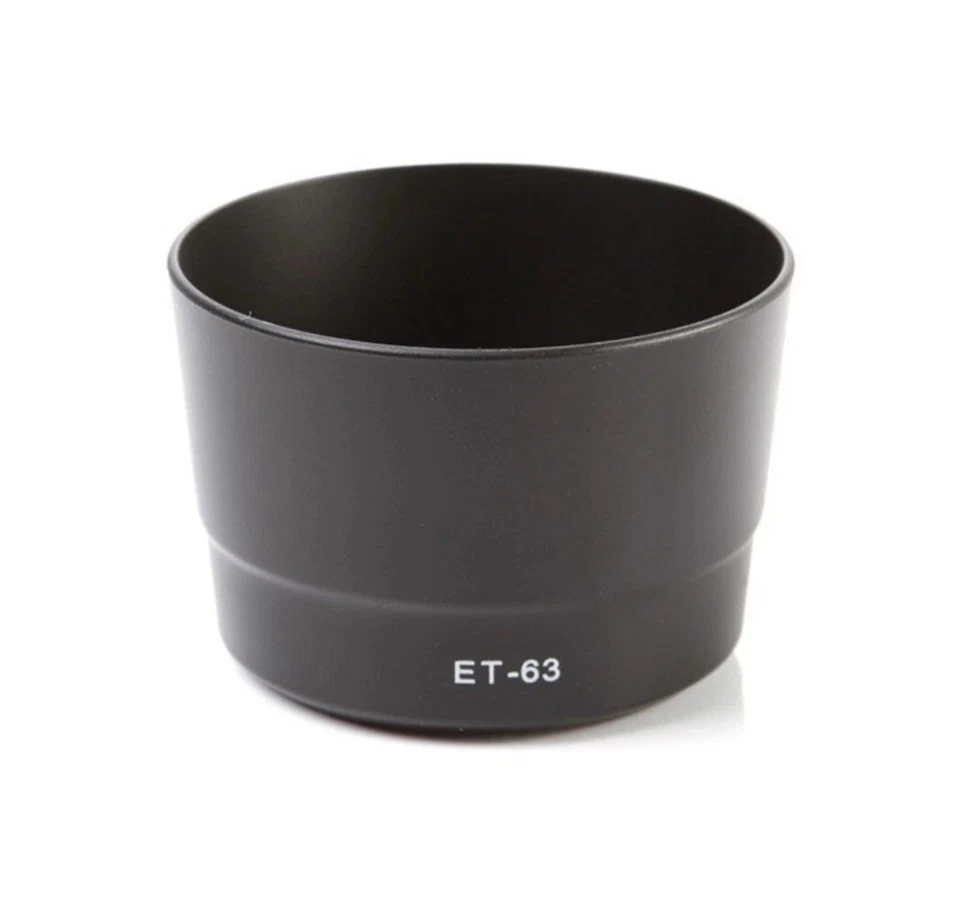 ET63 Lens Hood for Canon EF-S 55-250mm f/4-5.6 IS STM Lens ET-63 - UK STOCK - Image 2 of 2
