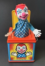 Vintage 1976 Jack In The Music Box By Mattel USA Tested Working Read Description