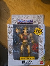 HE-MAN Masters of the Universe Origins Action Figure Sketchbook Series NEW
