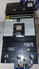 Square D KC34250 250 Amp 480 VAC 3 Pole 65k  480v I-Line Circuit Breaker TESTED