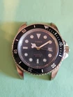 Vintage Timex Men Divers Indiglo Gold Tone Quartz Mens Watch
