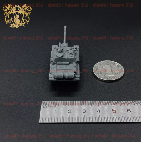 3D Printed 1/144 Soviet SU-122-54 Tank Destroyer Unpainted Model - Afbeelding 4 van 4