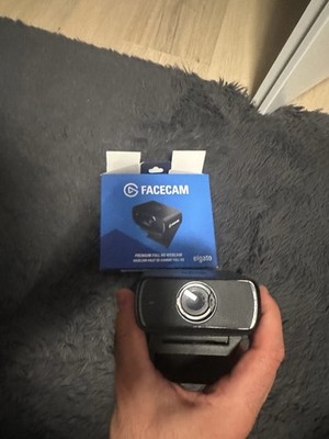 Elgato Facecam Pro, Webcam, Schwarz
