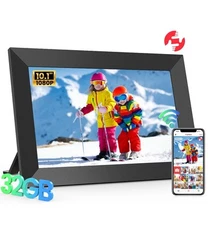 TEMASH 10.1" Digital Photo Frame for Mother's Day 32GB, Send Photos Worldwide