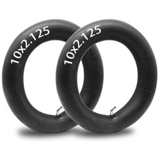  2-Pack 10x2.125/1.95 Scooter Inner Tube 60/70-6.5 Tube 10 inch Electric