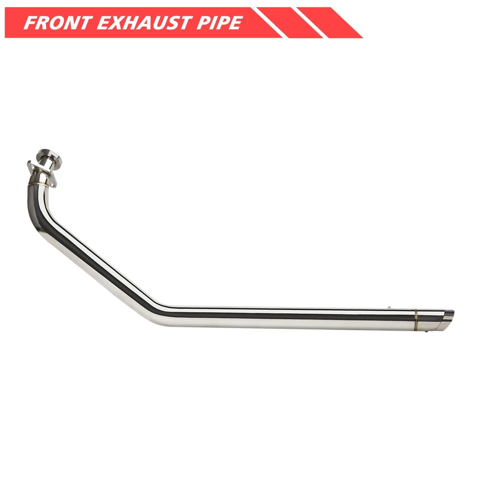 Shortshot Staggered Exhaust Pipes System For Suzuki Boulevard C50 C/T M50 VL800 - Image 4 of 4