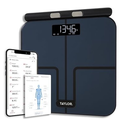 Taylor Smart Total Body Composition Scale with Precision Hub - Scratch & Dent