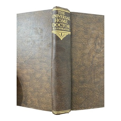 Universal Home Doctor Illustrated Vintage Medical Reference Hardcover Odhams