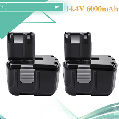 2Pack 14.4V 6.0Ah Li-ion Akku Für Hitachi BCL1430 BCL1415 EBL1430 EBM1430 327729