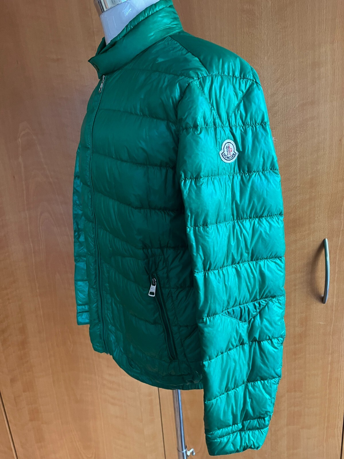 Moncler "Acorus" Lightweight Down Jacket - Green - Size 4 / L - RRP £860.00 image 4