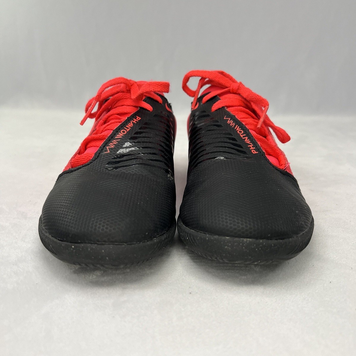 【新品未使用】NIKE PHANTOM VENOM ACADEMY TF NIKE Phantom Venom Club TF Laser Crimson-Metallic Silver Size 3Y