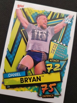 WWE Karte 39 DANIEL BRYAN / Topps Slam Attax 2021 Card / Wrestling Danielson AEW