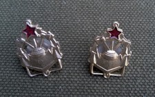 Kragenspiegelauflage Ingenieurtruppen Pioniere UDSSR Sowjet Armee