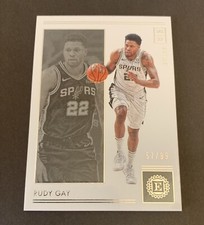 RUDY GAY 2018-19 PANINI ENCASED BASE CARD #57/99 SAN ANTONIO SPURS