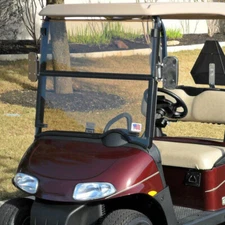 For EZGO RXV Tinted Windshield 2008-UP Folding Style New In Box Golf Cart Parts