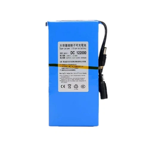 12V DC1800-20000mAh Tragbarer Wiederaufladbarer Lithium Ionen Akku mit Ladegerät - Bild 15 von 20