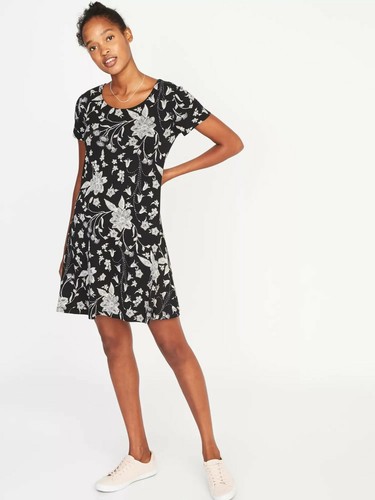NWT**Old Navy Jersey Knit Swing DRESS 