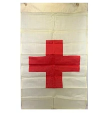 Vietnam Red Cross Medical Flag, Vehicle or Marker