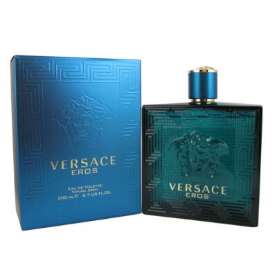 Versace Eros Eau de Toilette 6.7 oz / 200 ml Spray New | eBay