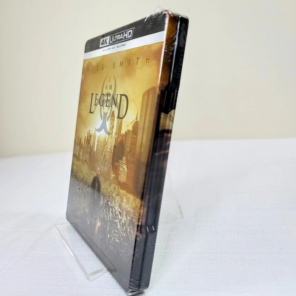 I Am Legend 4K Steelbook *LOOSE DISC* (4K Ultra HD + Blu-ray) Will Smith NEW - Image 4 of 4