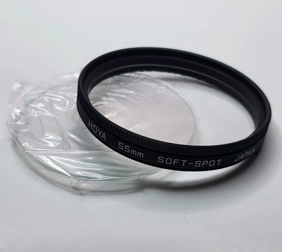 Hoya 55 mm Soft Spot Special Effect Glass Lens Filter Set Japan 55mm Sand Sandy - Image 2 of 4