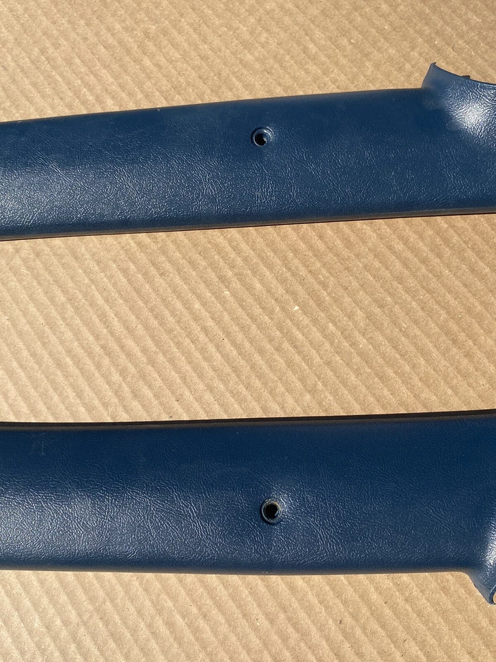 1978 1988 Oldsmobile Monte Carlo Regal A Pillar Trim G Body Blue - Image 3 of 4