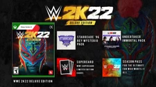 WWE 2K22 *DELUXE EDITION* (XBOX Series X) New