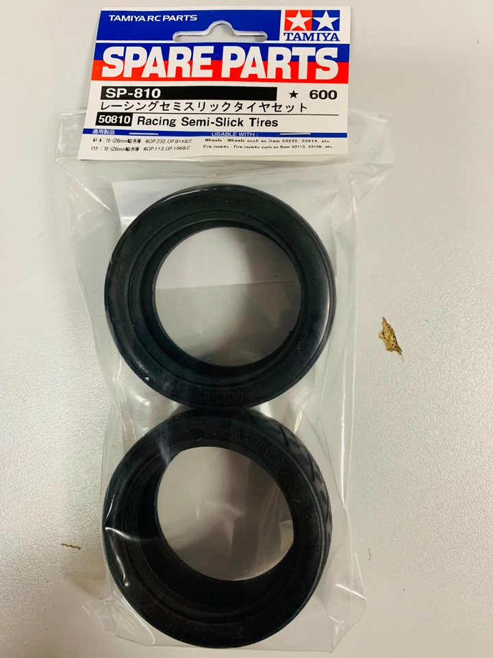 2 Pneus "racing" pour Camion - 1/14 - Tamiya 51589
