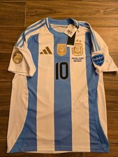ADIDAS ARGENTINA COPA AMERICA 2024 FINAL M IP8409 MESSI ORIGINAL JERSEY SHIRT