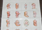 Merrimack Cutie Pixies 16 Stickers Ephemera Hong Kong NY Wet Stick On NEW — photo 4