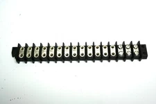 * CINCH TERMINAL BLOCK BARRIER 16 POSITIONS 250VAC 8"