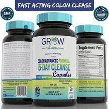  1 COLON CLEANSE - FAST Cleanse to Support Detox, Weight Loss  Energy - NEW