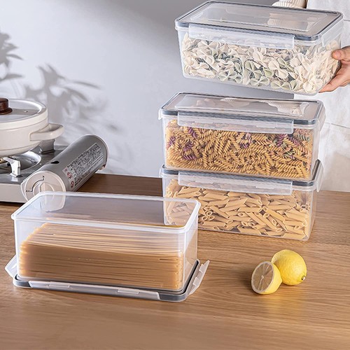 6PCS Airtight Food Storage Containers Kitchen Dry Food Pantry Organization Set - Picture 22 of 29