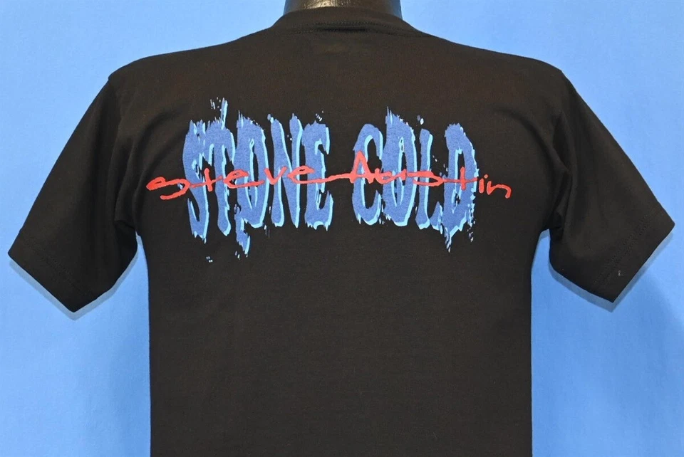 Camiseta vintage años 90 WWF STONE COLD STEVE AUSTIN DEADSTOCK LUCHA LIBRE JUVENIL M Foto 4 de 4