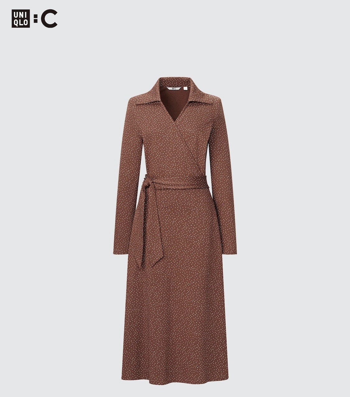 NWT Uniqlo : C Wrap Long Sleeve Dress