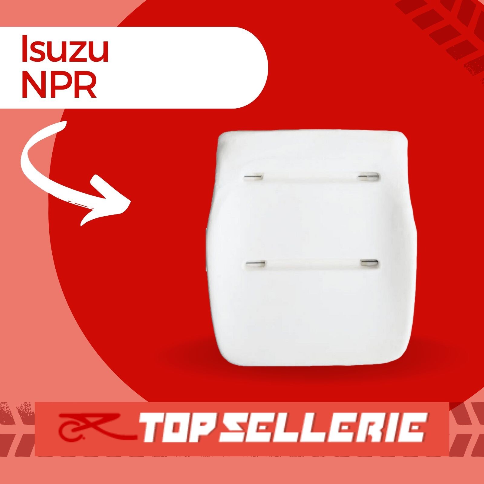Mousse d'assise Isuzu NPR NMA024 pour réparer un siège de camion affaissé