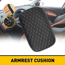 PU Leather Car Armrest Pad Center Console Cushion Mat Cover Protector Anti-slip
