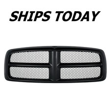 New Black Grille For 2002-2005 Ram 1500 2003-2005 Ram 2500 3500